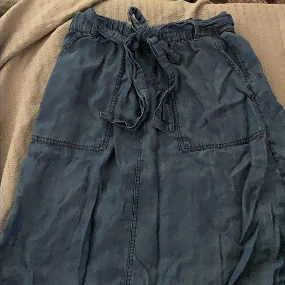 Denim skirt